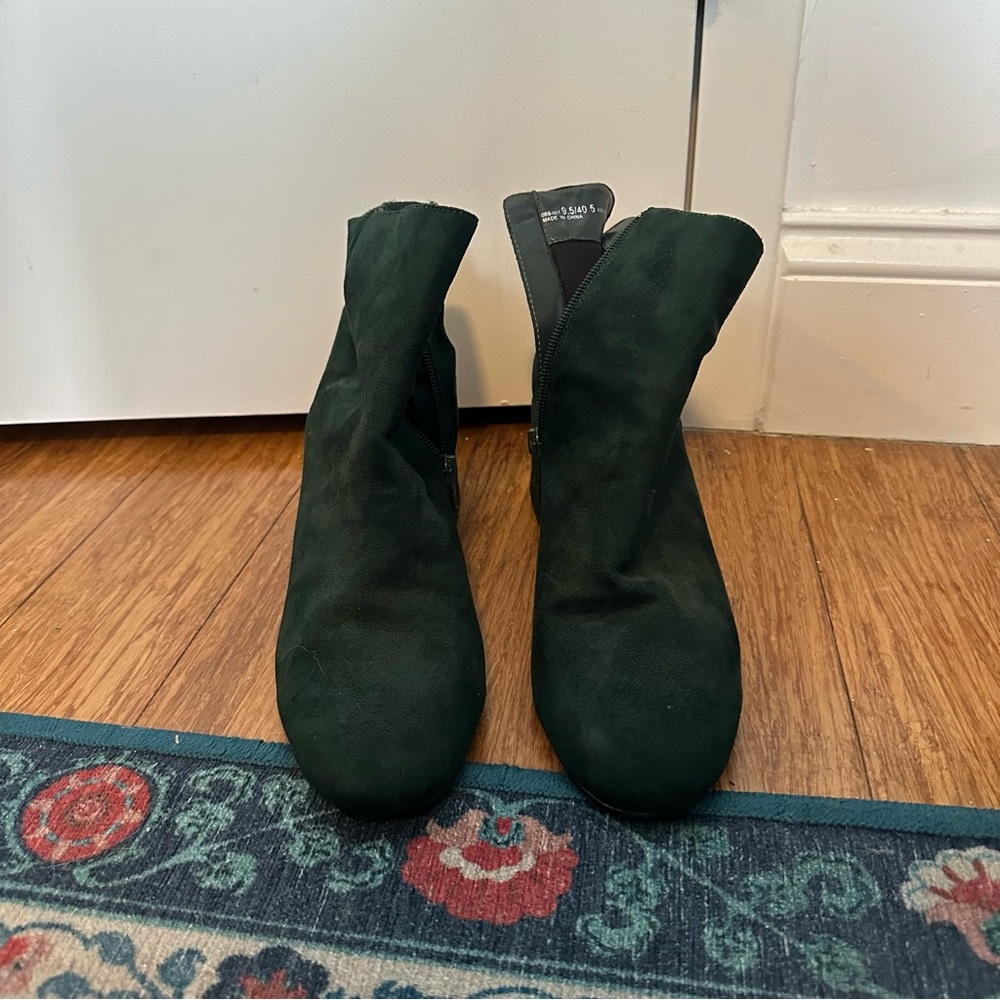 Chinese Laundry Velvet Booties